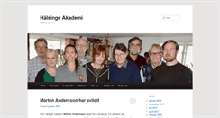 Desktop Screenshot of halsingeakademi.se